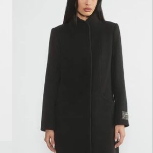 Wilfred Black Trench Coat